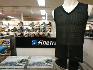 ファイントラックの新製品、ドライレイヤー「ベーシック」入荷しました！